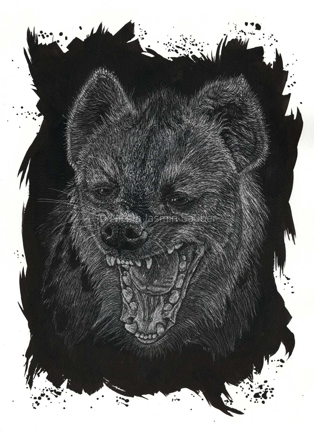 laughing hyena web